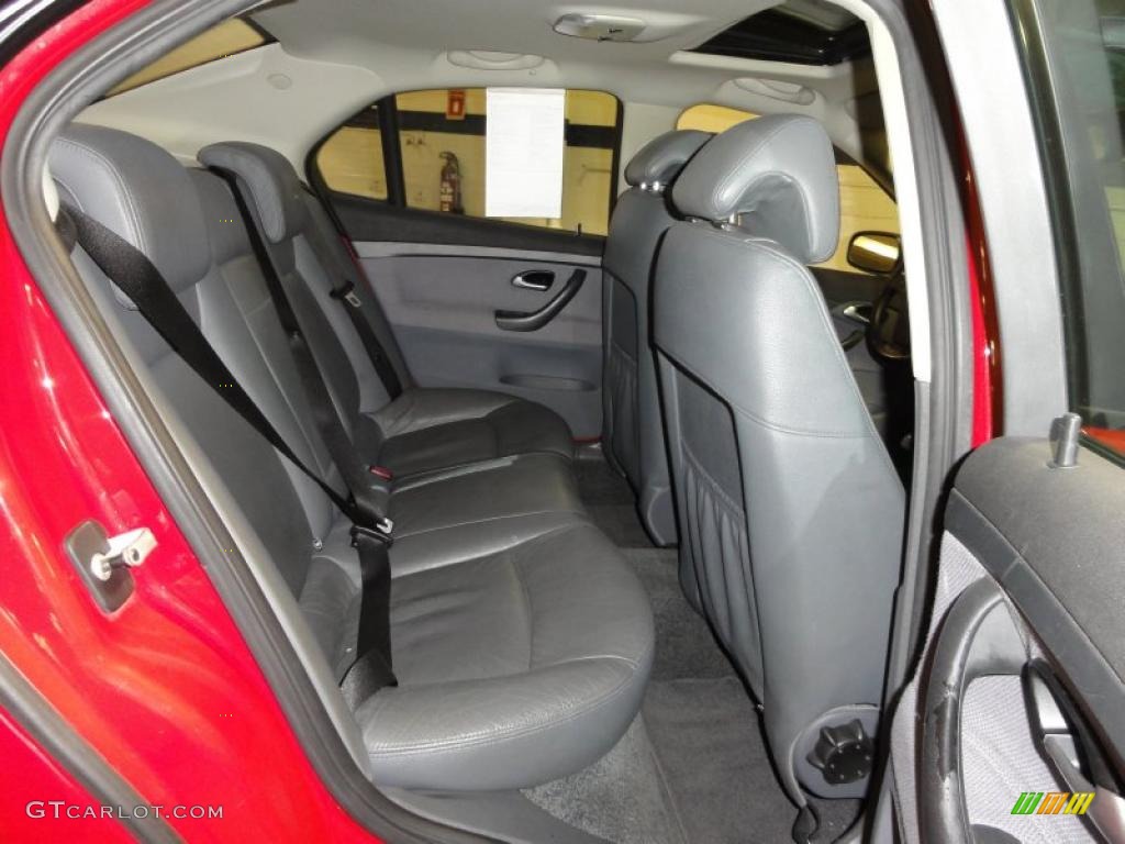 Charcoal Grey Interior 2003 Saab 9-3 Linear Sport Sedan Photo #46475028