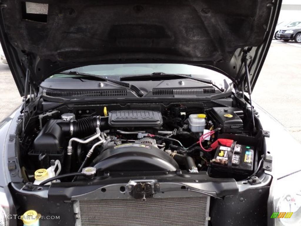 2007 Dodge Dakota SLT Club Cab 4x4 3.7 Liter SOHC 12-Valve PowerTech V6 Engine Photo #46475046