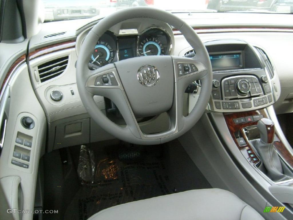 2011 Buick LaCrosse CXL AWD Dark Titanium/Light Titanium Dashboard Photo #46475052