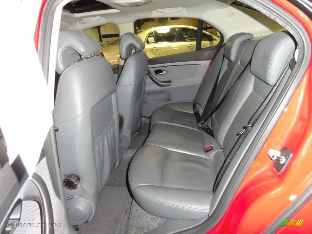 Charcoal Grey Interior 2003 Saab 9-3 Linear Sport Sedan Photo #46475061