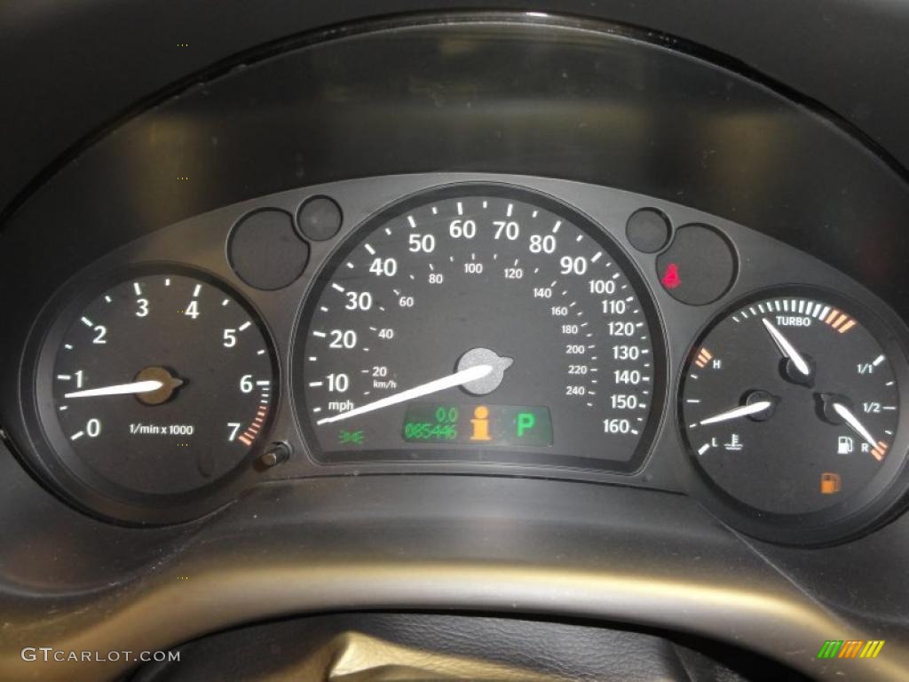 2003 Saab 9-3 Linear Sport Sedan Gauges Photo #46475238