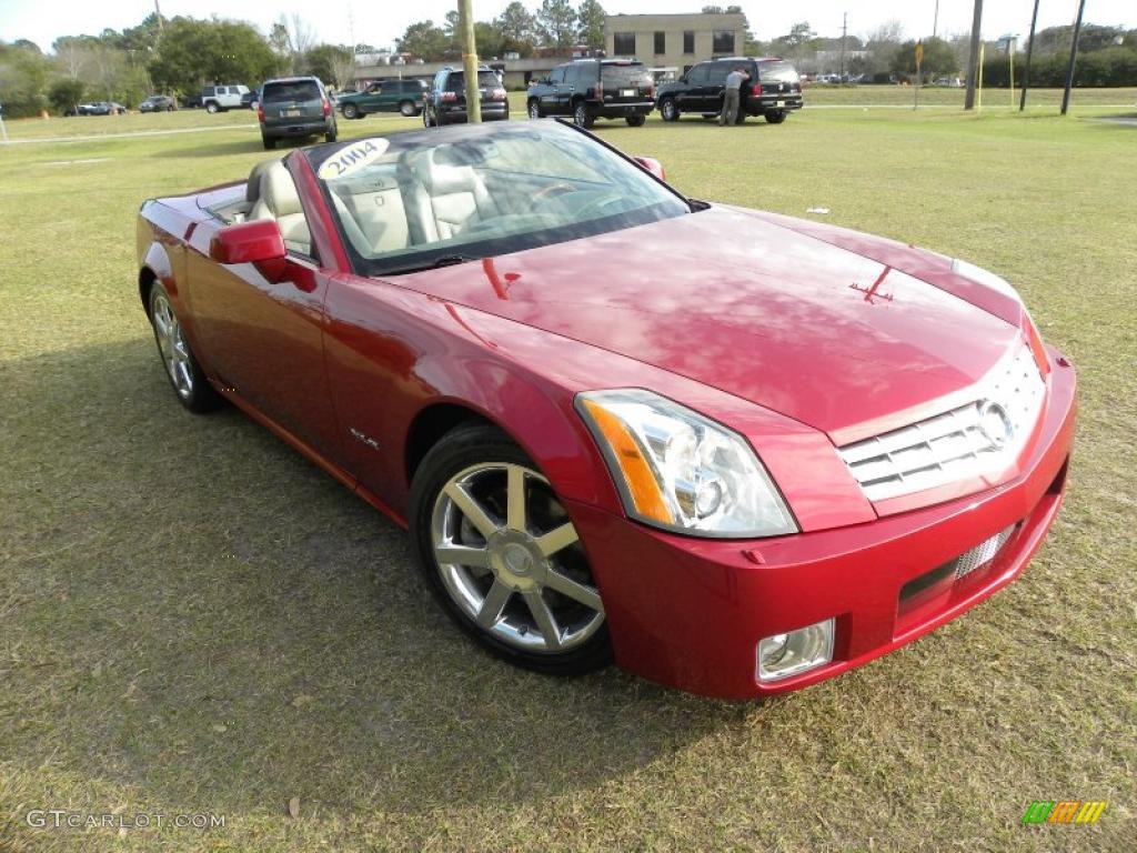 Crimson Red Pearl 2004 Cadillac XLR Roadster Exterior Photo #46475649