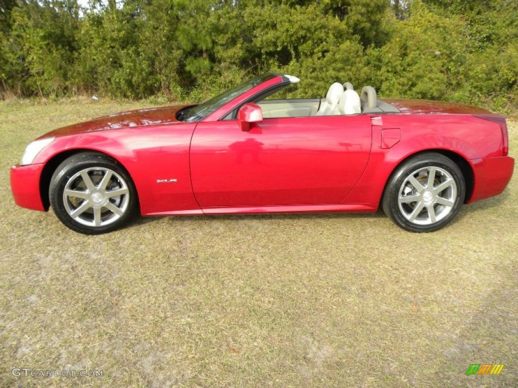 Crimson Red Pearl 2004 Cadillac XLR Roadster Exterior Photo #46475664
