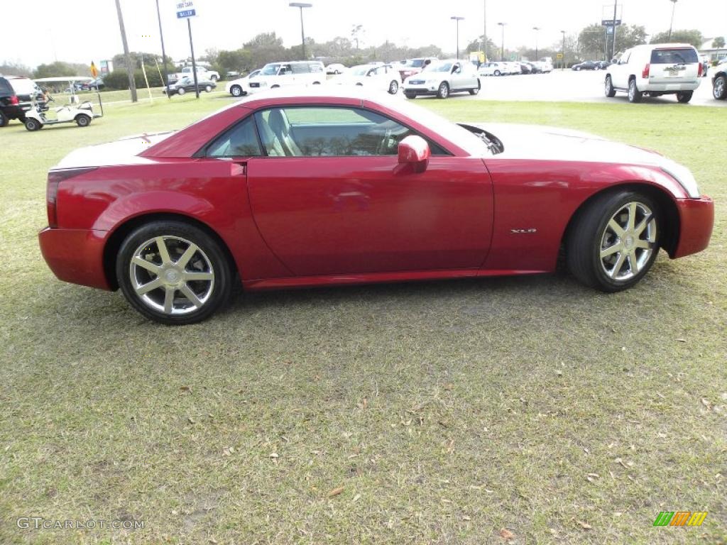 Crimson Red Pearl 2004 Cadillac XLR Roadster Exterior Photo #46475760