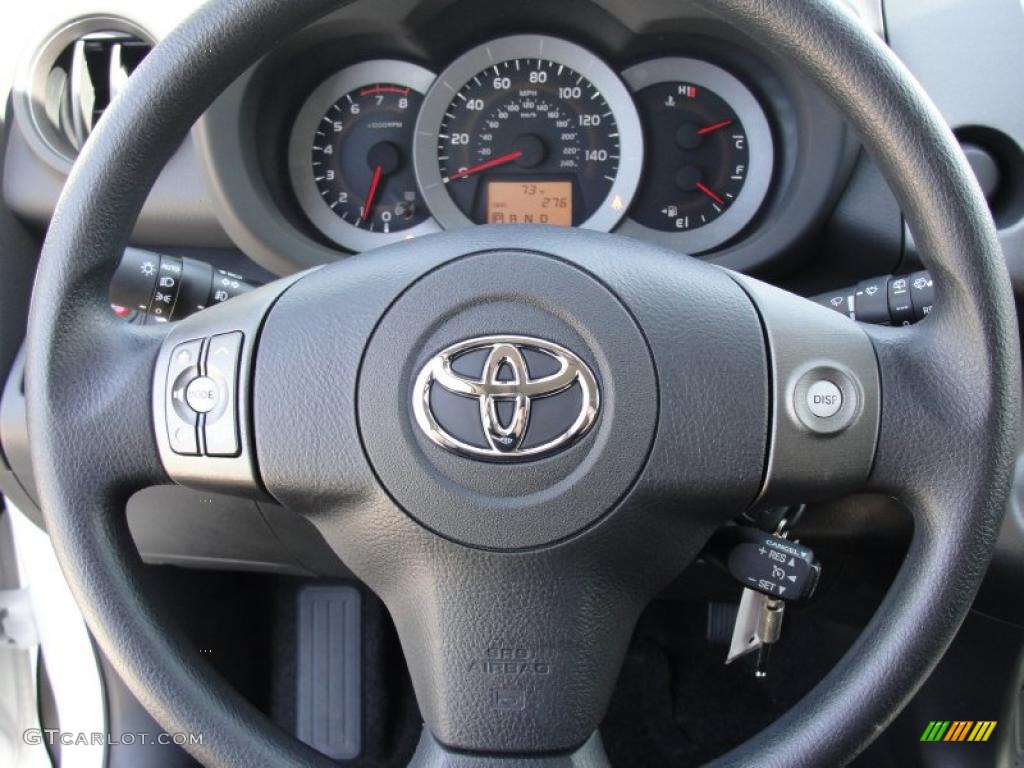 2011 Toyota RAV4 V6 Ash Steering Wheel Photo #46476351