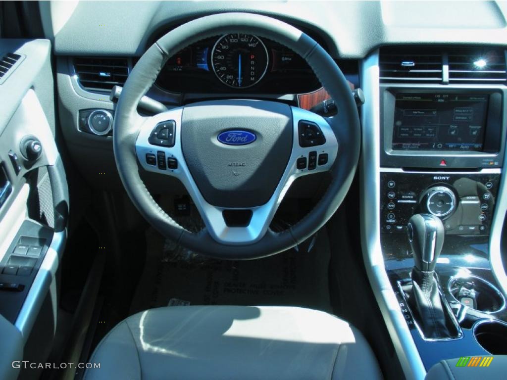 2011 Ford Edge SEL Medium Light Stone Dashboard Photo #46476417