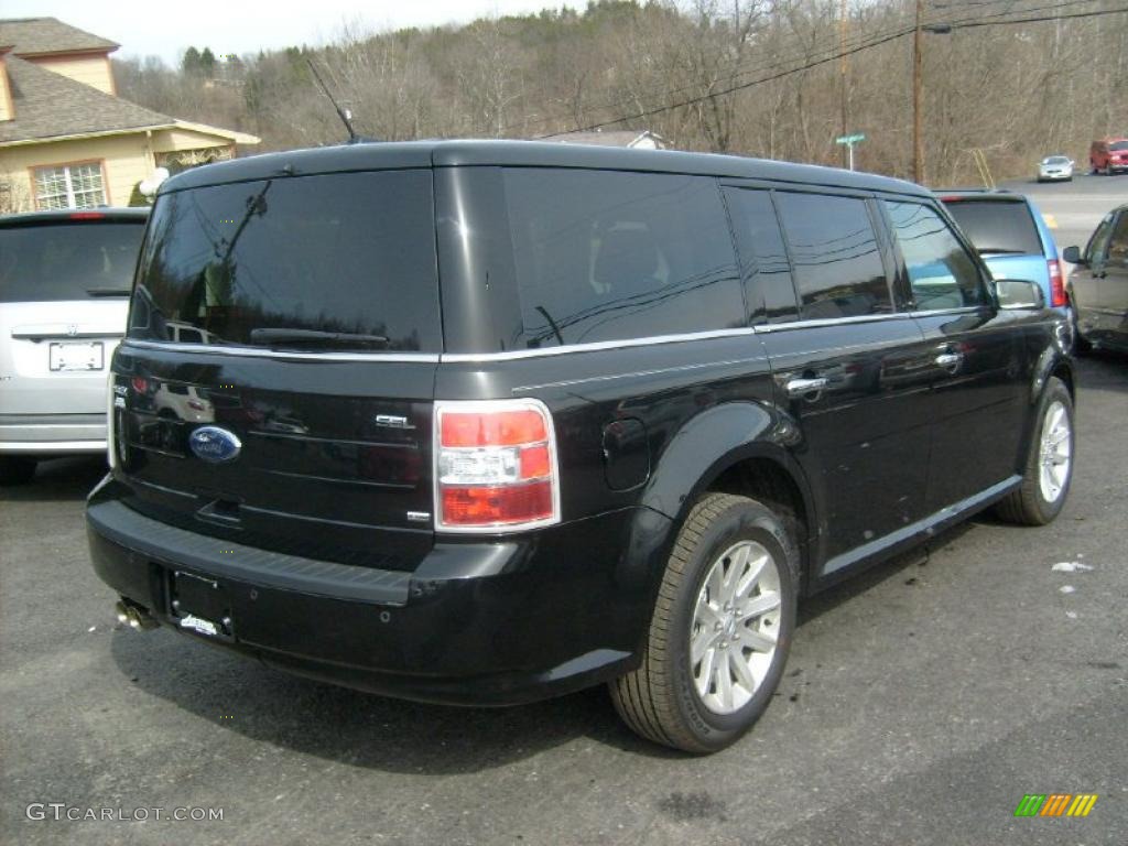 Tuxedo Black Metallic 2011 Ford Flex SEL AWD Exterior Photo #46476498