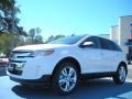 2011 White Platinum Tri-Coat Ford Edge Limited  photo #1