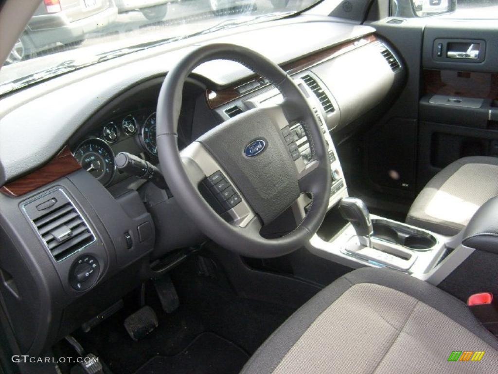 Charcoal Black Interior 2011 Ford Flex SEL AWD Photo #46476540