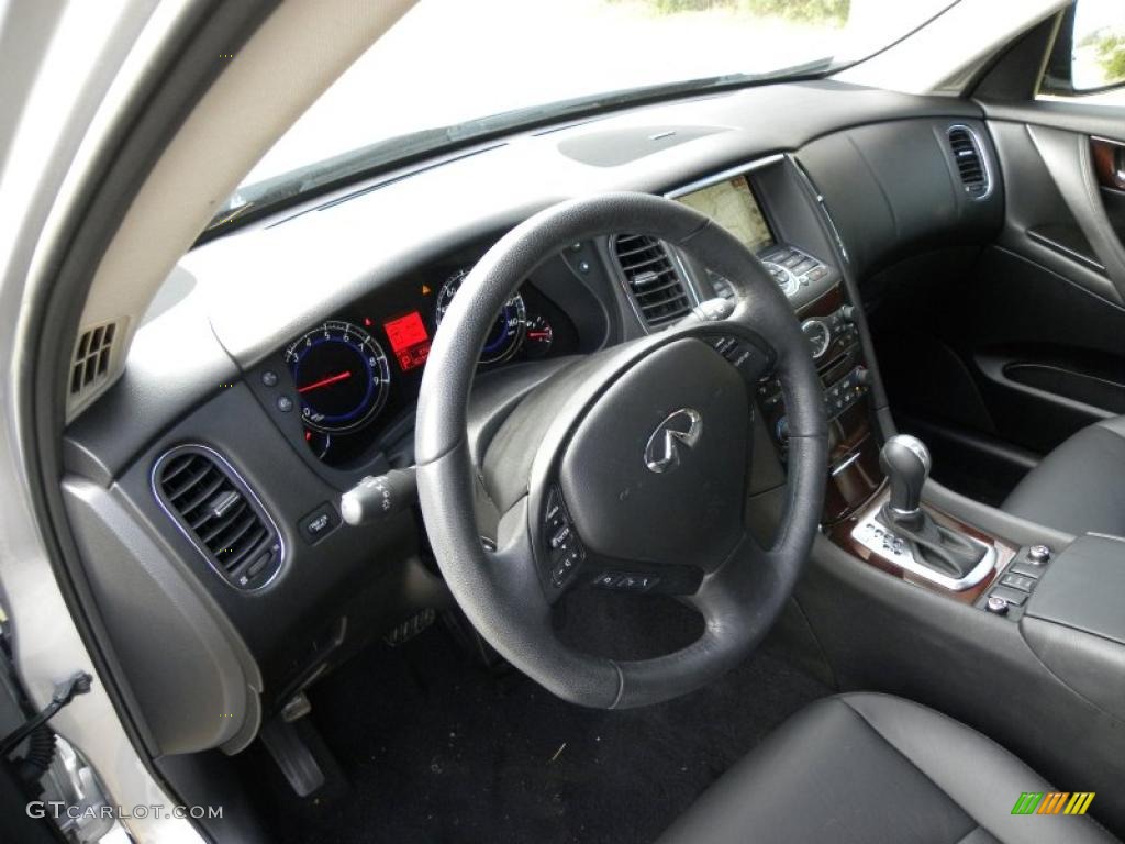 Graphite Interior 2010 Infiniti EX 35 Journey Photo #46476738