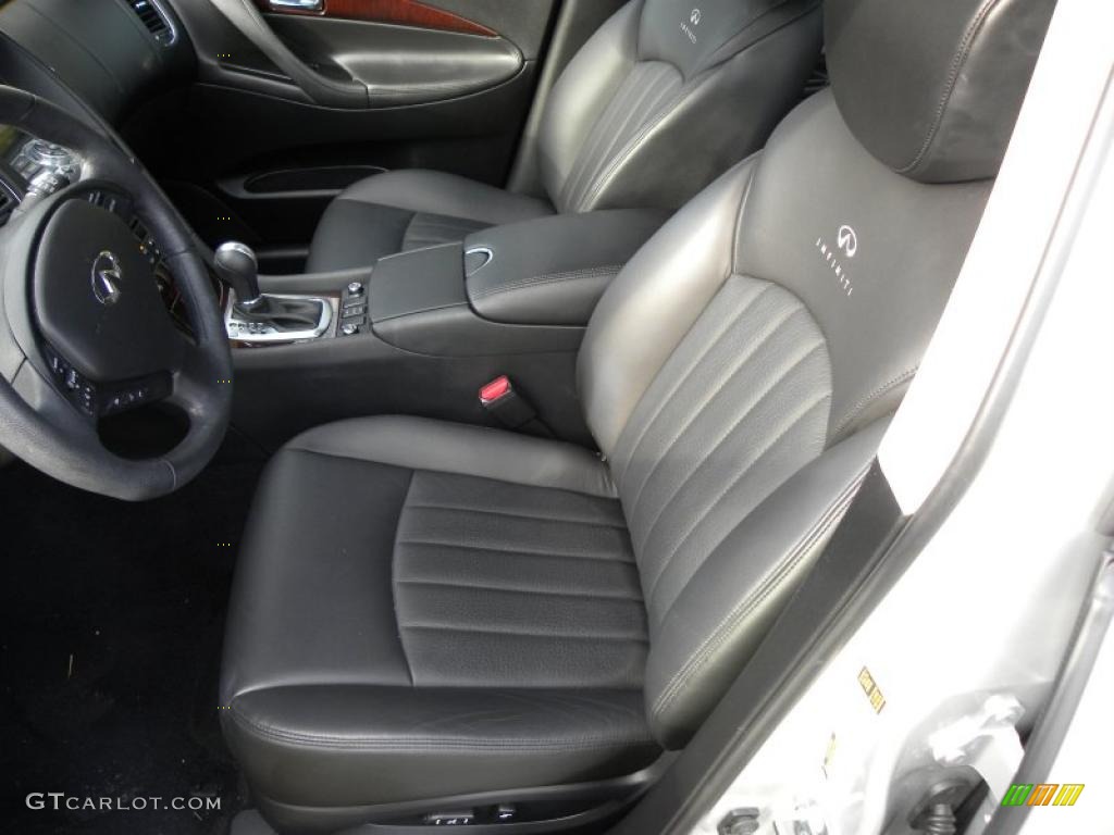 Graphite Interior 2010 Infiniti EX 35 Journey Photo #46476768