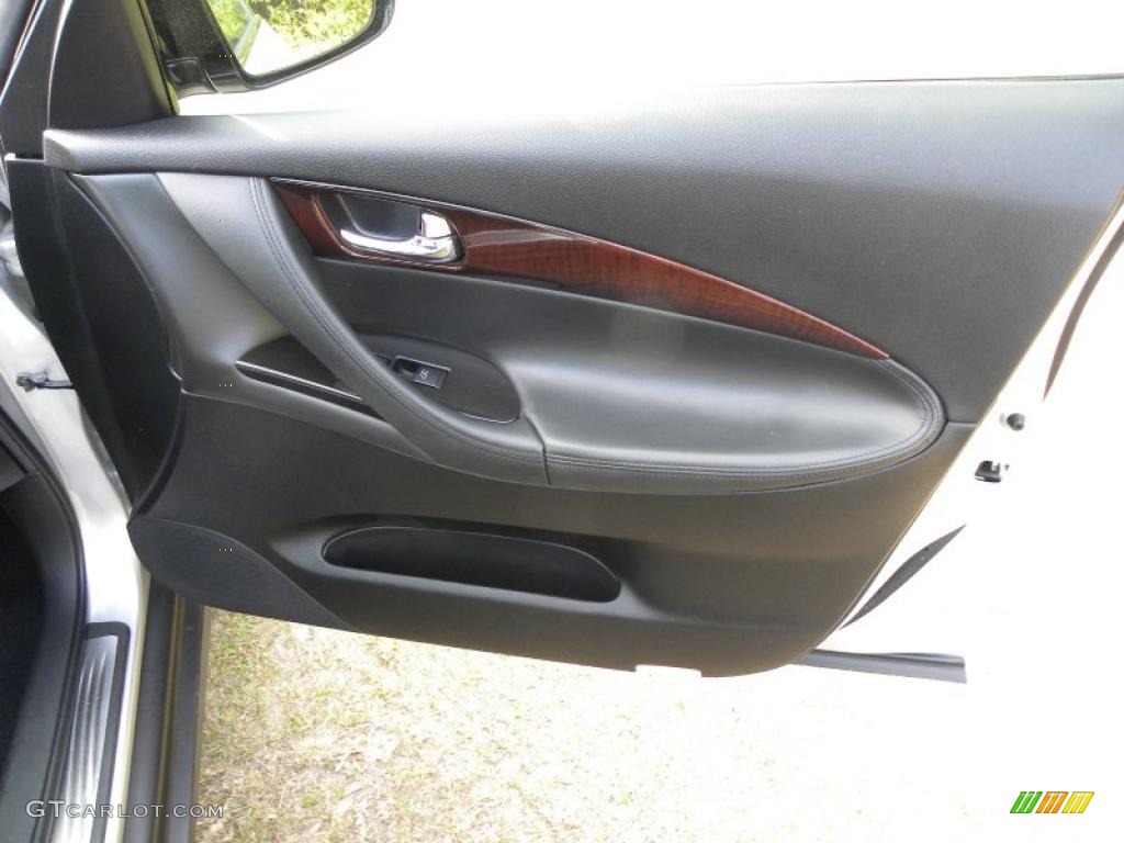 2010 Infiniti EX 35 Journey Graphite Door Panel Photo #46476837