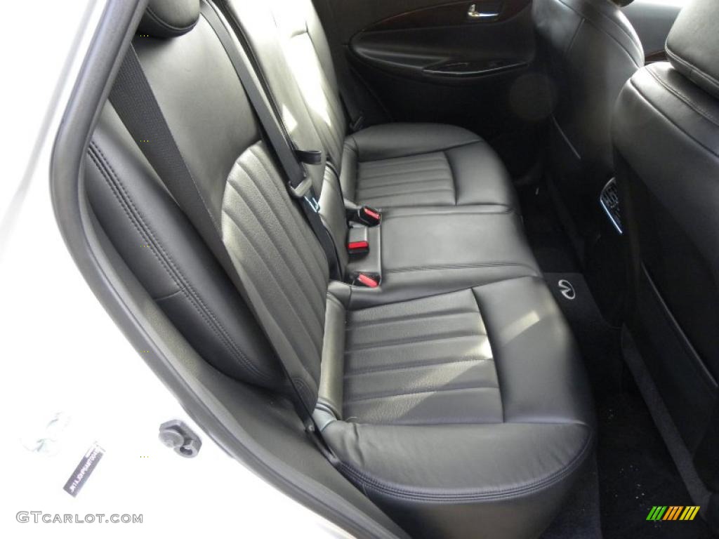 Graphite Interior 2010 Infiniti EX 35 Journey Photo #46476849