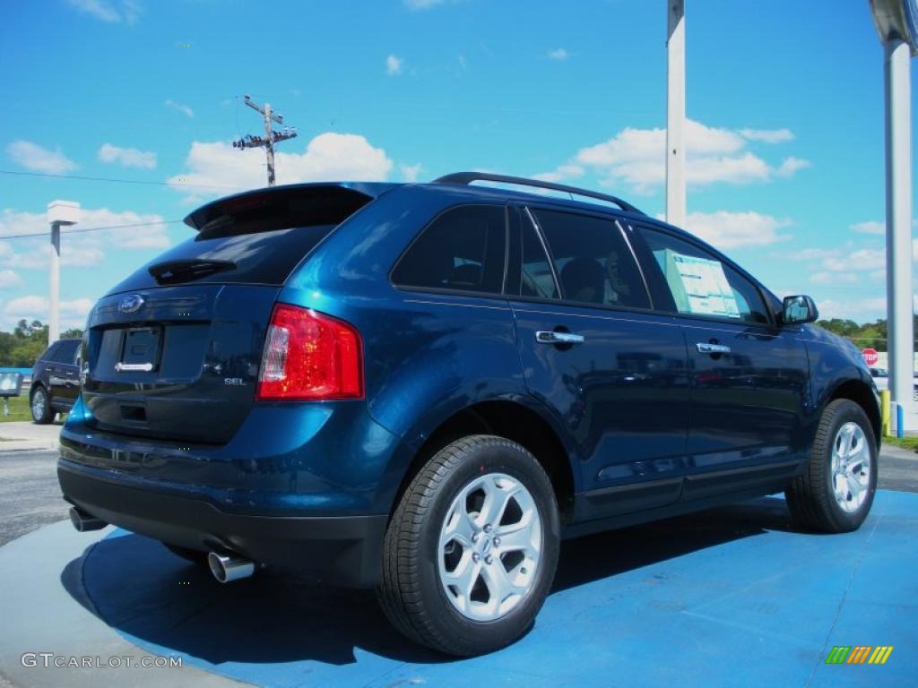 Mediterranean Blue Metallic 2011 Ford Edge SEL Exterior Photo #46476918