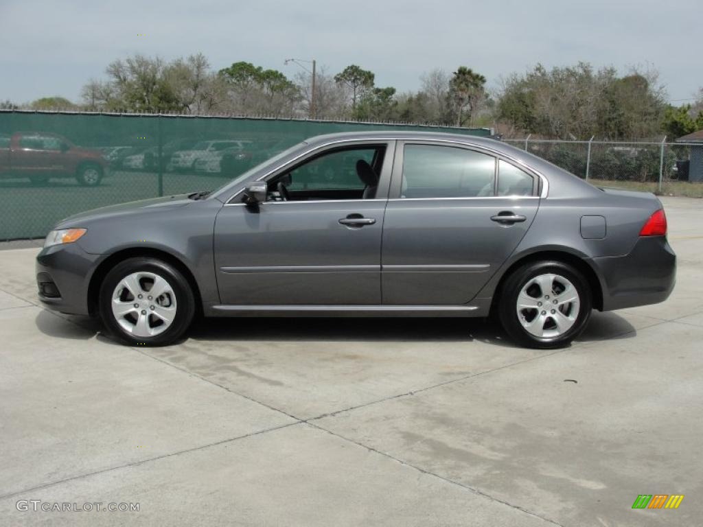 Midnight Gray 2009 Kia Optima LX Exterior Photo #46477137