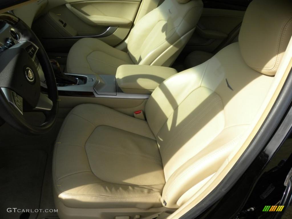 Cashmere/Cocoa Interior 2008 Cadillac CTS Sedan Photo #46477503