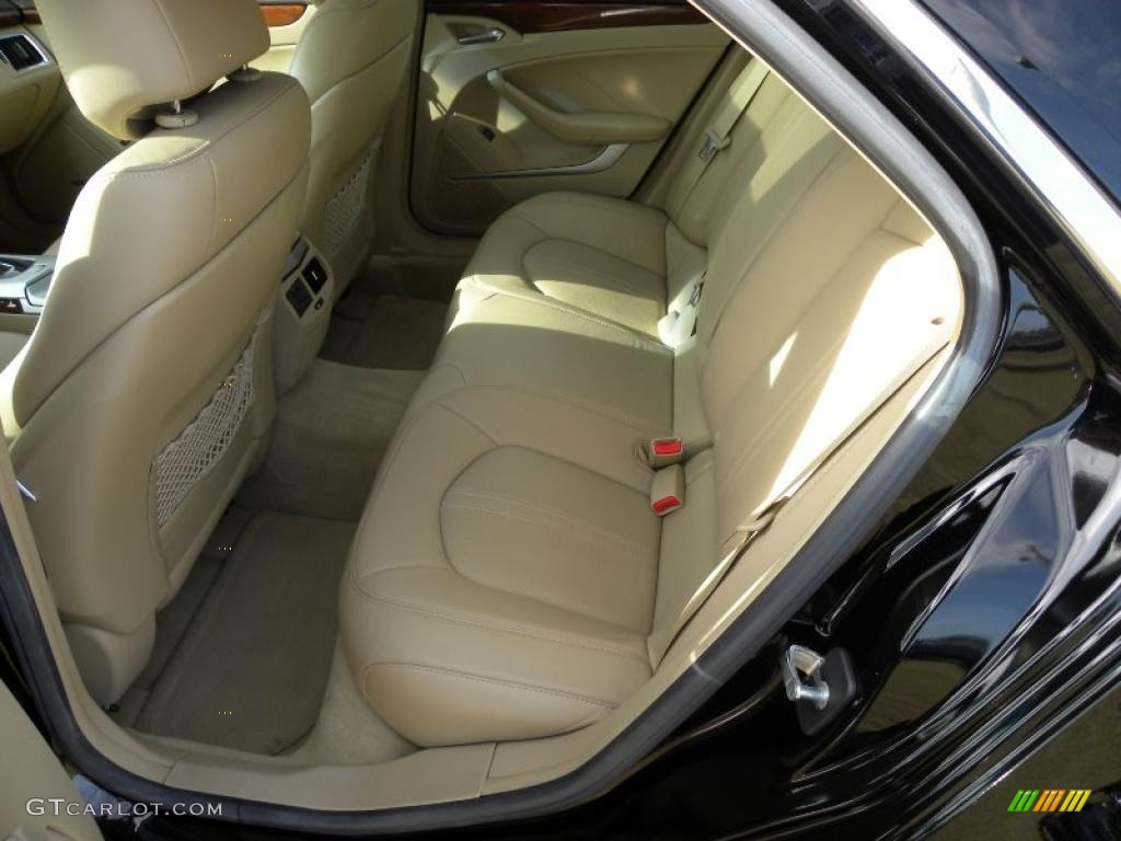 Cashmere/Cocoa Interior 2008 Cadillac CTS Sedan Photo #46477539