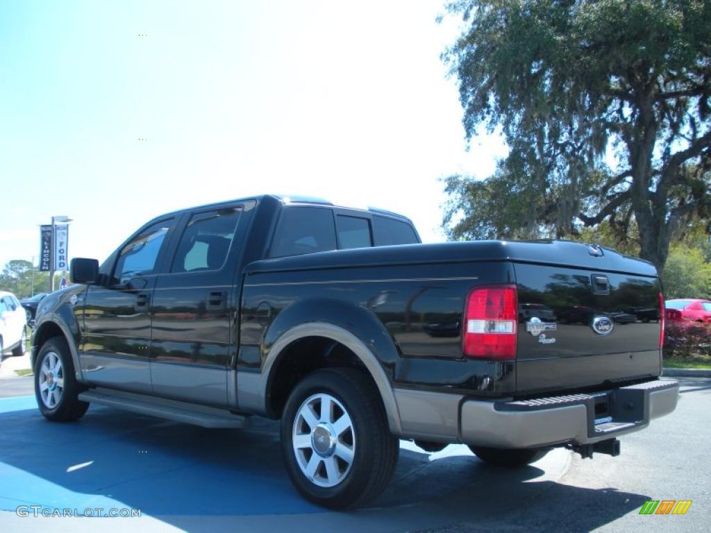 Black 2005 Ford F150 King Ranch SuperCrew Exterior Photo #46477863
