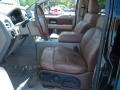 Castano Brown Leather Interior Photo for 2005 Ford F150 #46477995