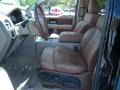 Castano Brown Leather 2005 Ford F150 King Ranch SuperCrew Interior Color