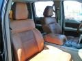 Castano Brown Leather 2005 Ford F150 King Ranch SuperCrew Interior Color