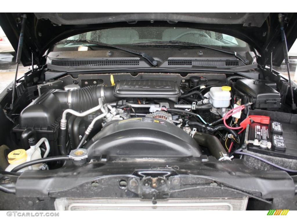 2007 Dodge Dakota SLT Quad Cab 4x4 3.7 Liter SOHC 12-Valve PowerTech V6 Engine Photo #46478193