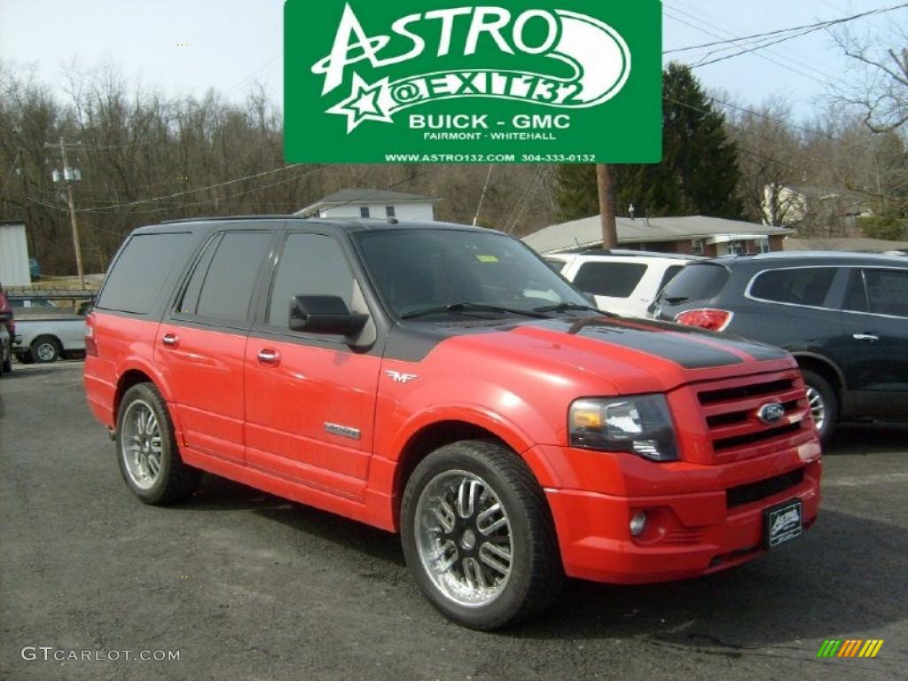 2008 Expedition Funkmaster Flex Limited 4x4 - Colorado Red/Black / Charcoal Black photo #1
