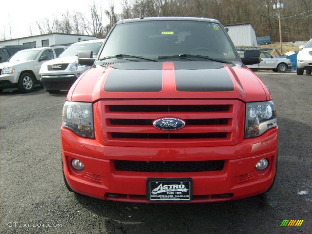 2008 Expedition Funkmaster Flex Limited 4x4 - Colorado Red/Black / Charcoal Black photo #2