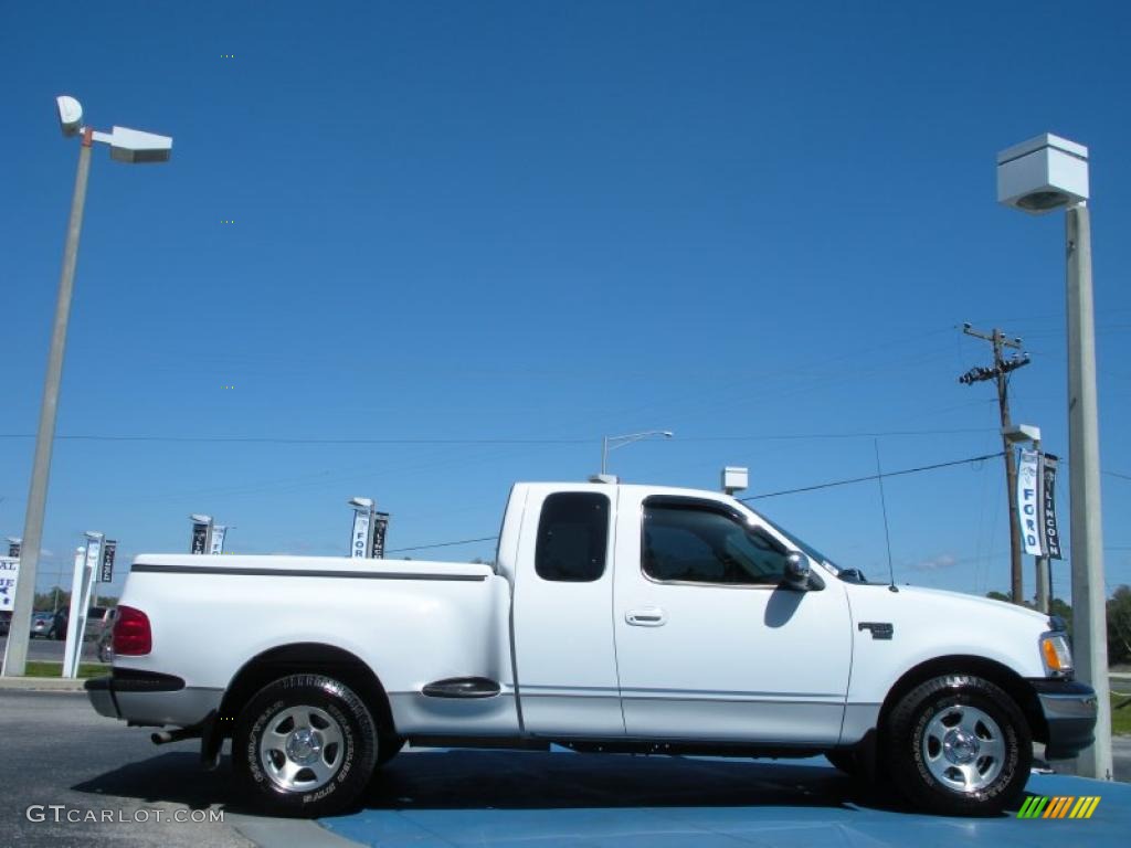 Oxford White 2001 Ford F150 XLT SuperCab Exterior Photo #46478292