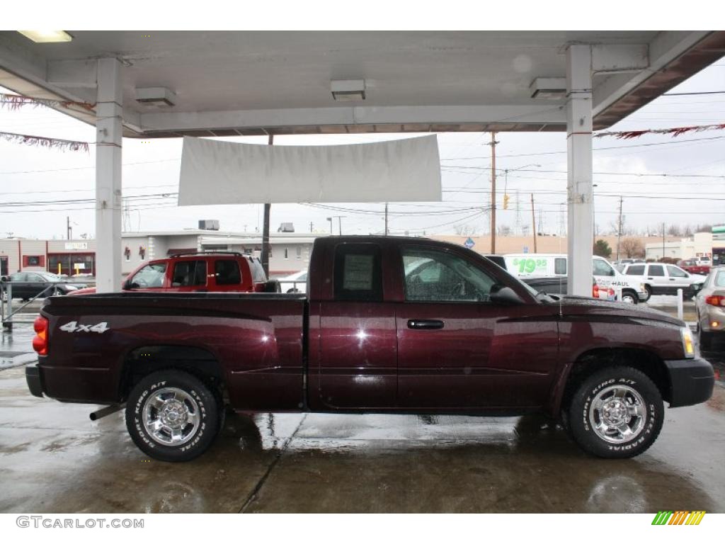 Deep Molten Red Pearl 2005 Dodge Dakota ST Club Cab 4x4 Exterior Photo #46478355
