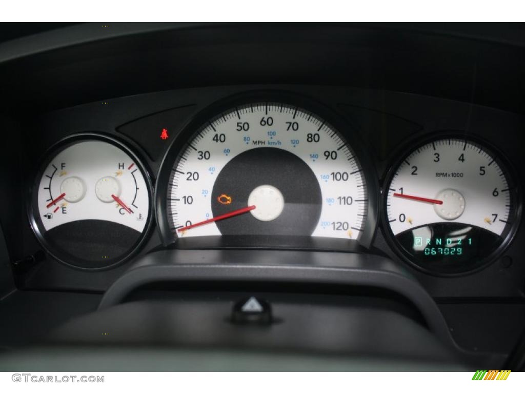 2005 Dodge Dakota ST Club Cab 4x4 Gauges Photo #46478397