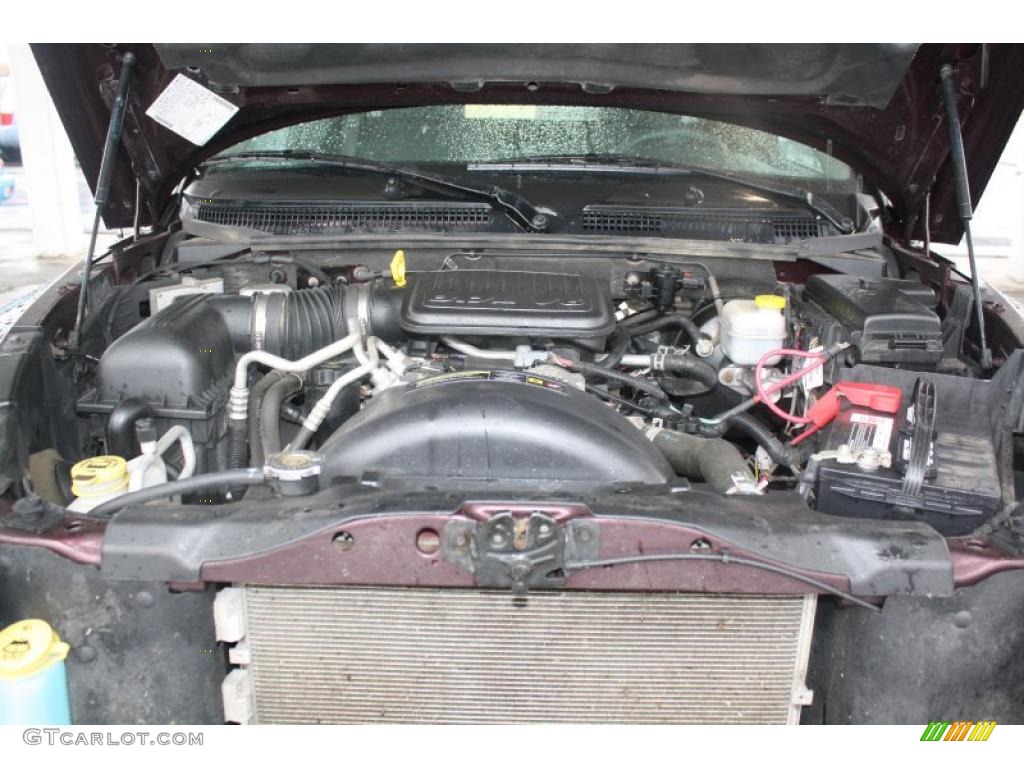 2005 Dodge Dakota ST Club Cab 4x4 3.7 Liter SOHC 12-Valve PowerTech V6 Engine Photo #46478517