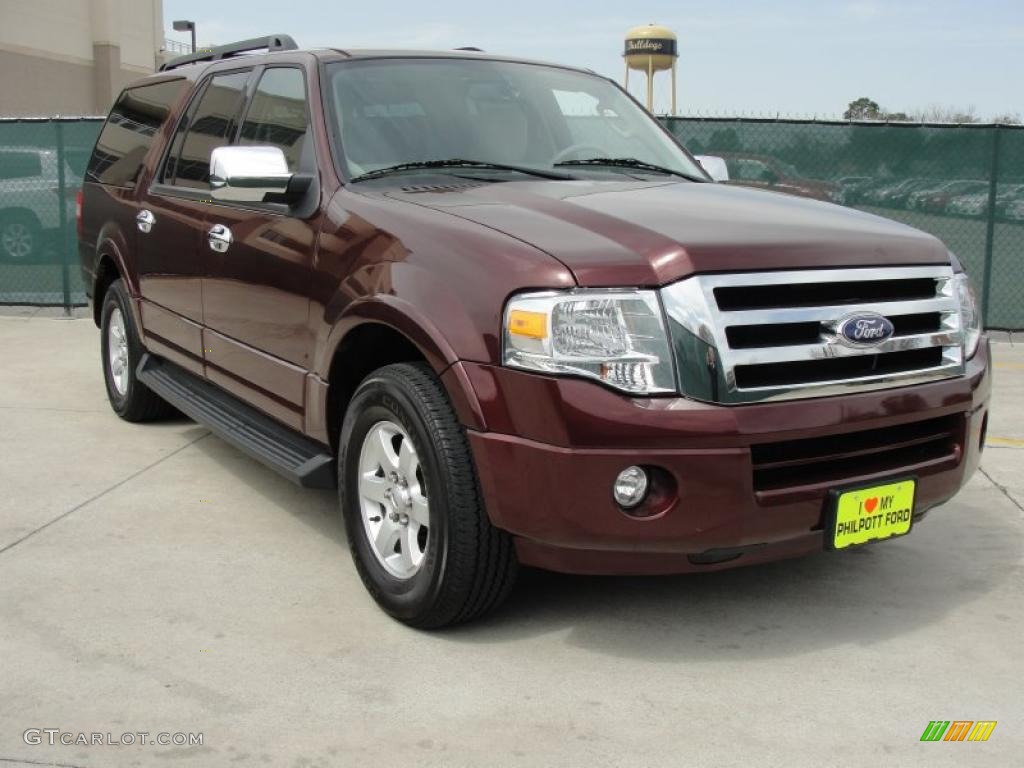 Royal Red Metallic 2010 Ford Expedition EL XLT Exterior Photo #46479225