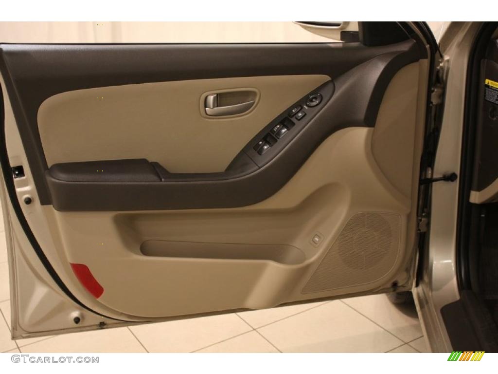 2009 Elantra GLS Sedan - Laguna Sand / Beige photo #5