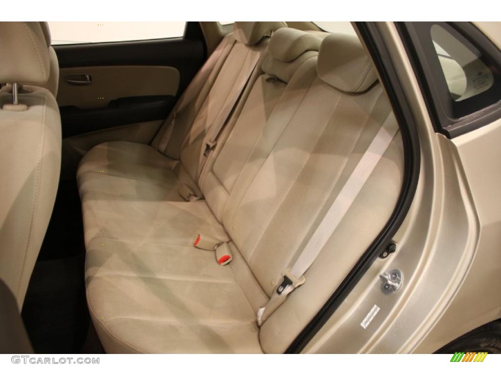 2009 Elantra GLS Sedan - Laguna Sand / Beige photo #13