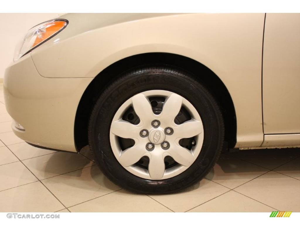 2009 Elantra GLS Sedan - Laguna Sand / Beige photo #17