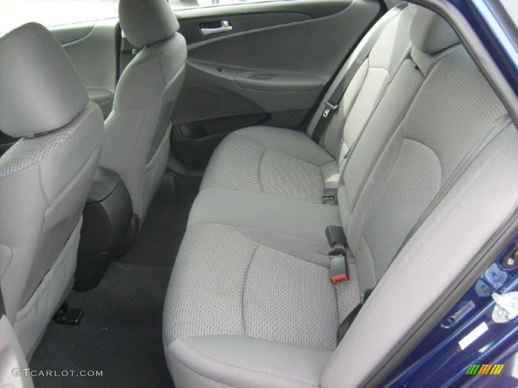 Gray Interior 2011 Hyundai Sonata GLS Photo #46479927