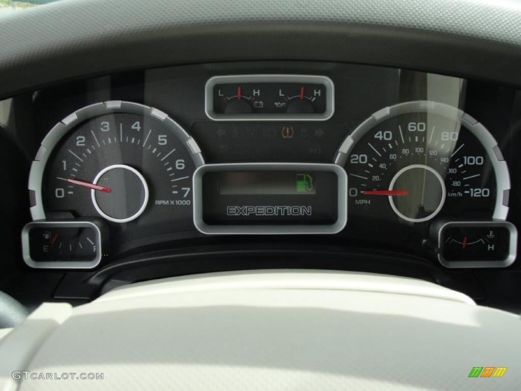 2010 Ford Expedition EL XLT Gauges Photo #46479948