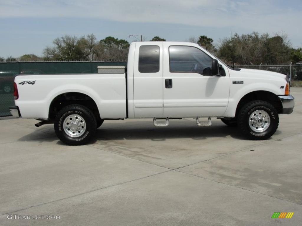 Oxford White 2001 Ford F250 Super Duty XLT SuperCab 4x4 Exterior Photo #46479999
