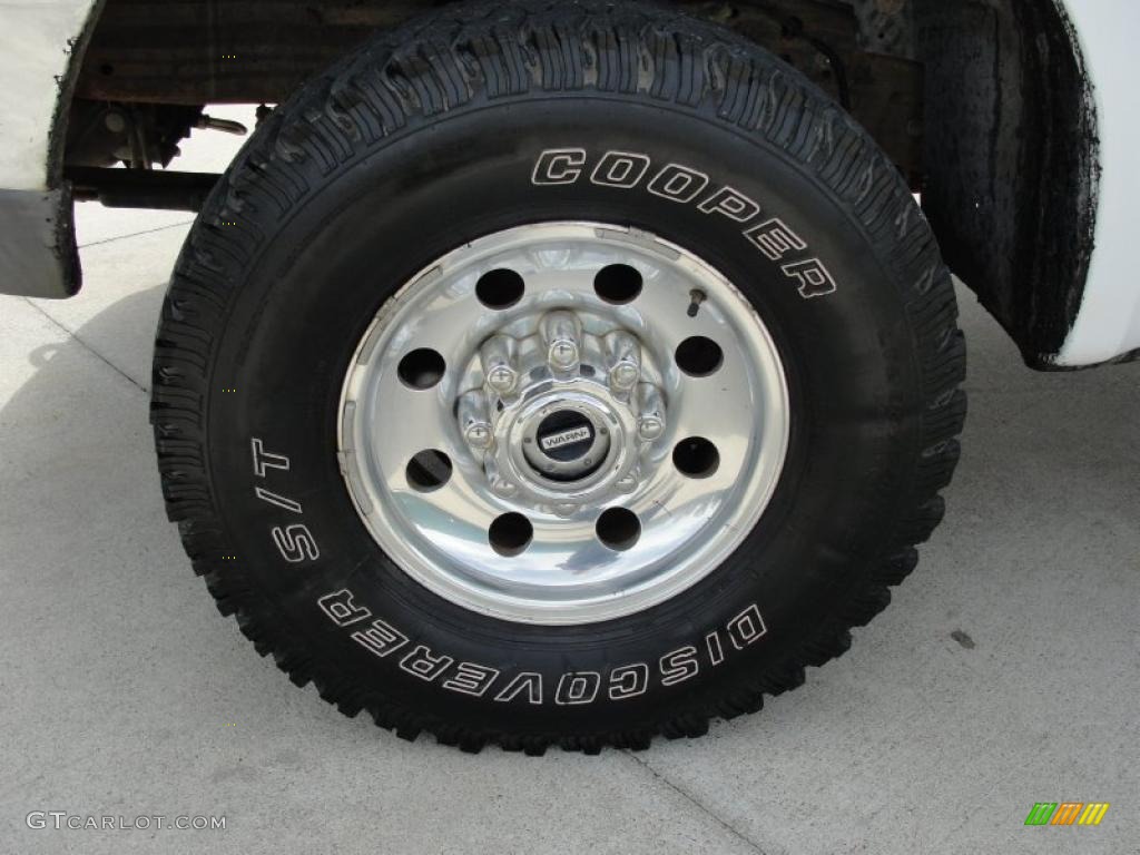 2001 Ford F250 Super Duty XLT SuperCab 4x4 Wheel Photo #46480143
