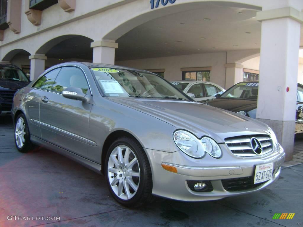 Pewter Metallic Mercedes-Benz CLK