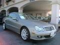 2007 Pewter Metallic Mercedes-Benz CLK 350 Coupe  photo #1