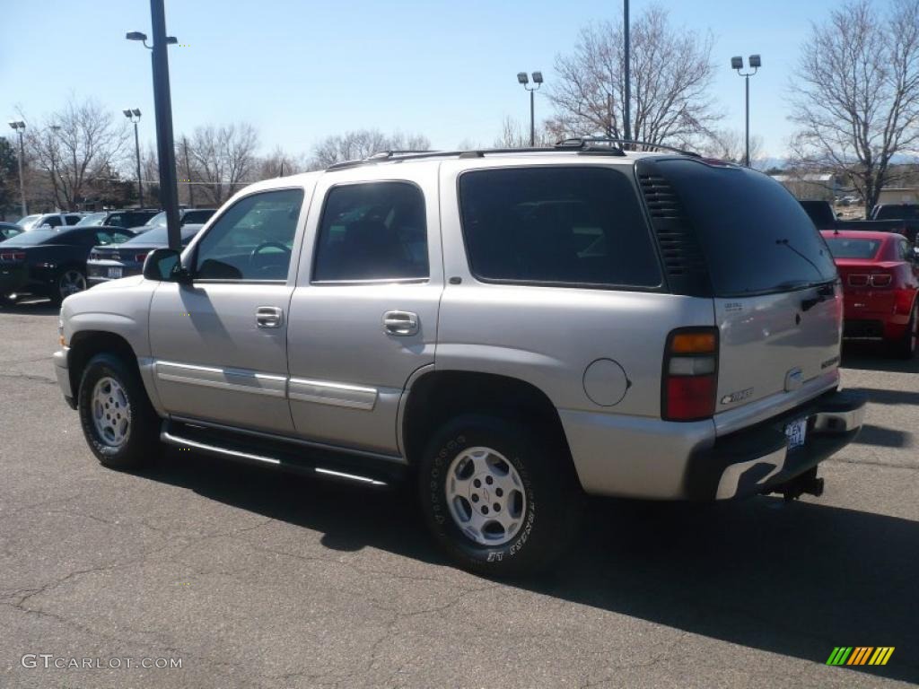 2004 Tahoe LT 4x4 - Silver Birch Metallic / Tan/Neutral photo #4