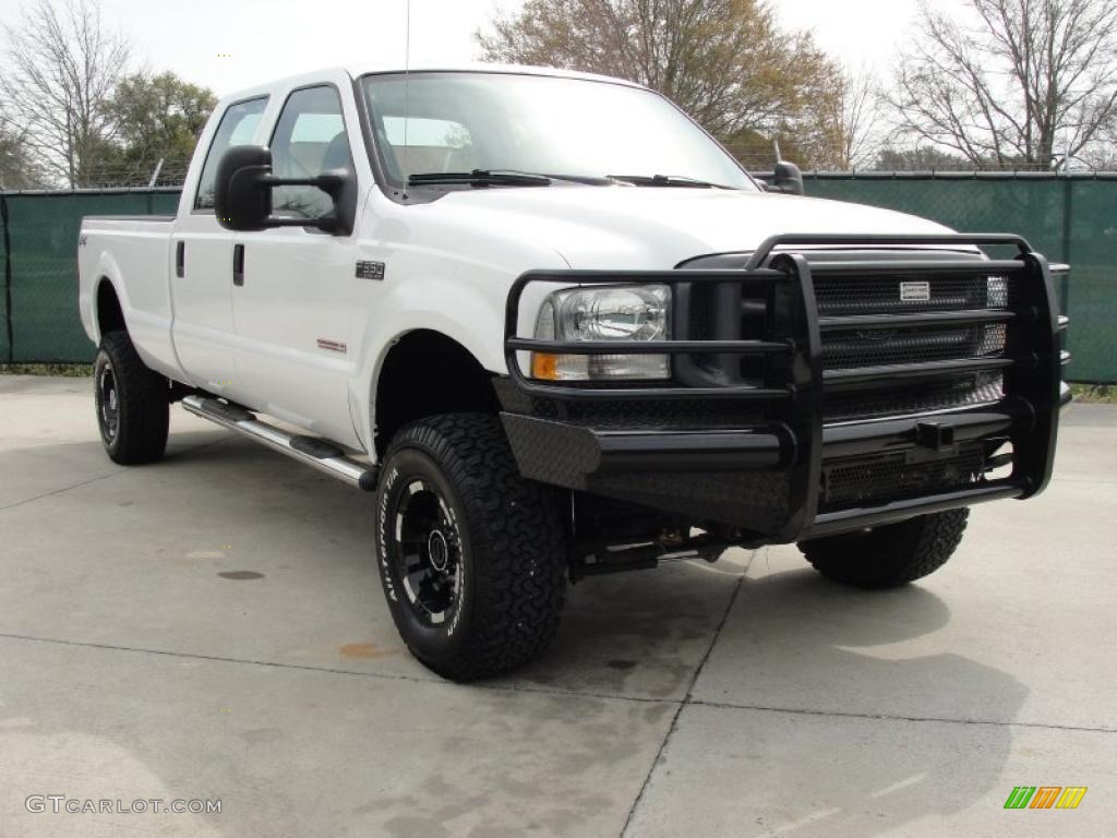 Oxford White 2004 Ford F350 Super Duty XL Crew Cab 4x4 Exterior Photo #46481718