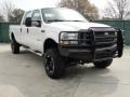 Oxford White 2004 Ford F350 Super Duty XL Crew Cab 4x4 Exterior