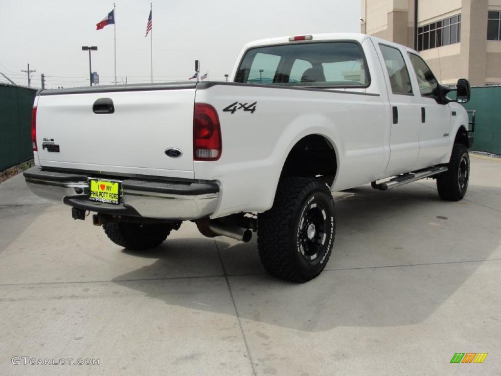 Oxford White 2004 Ford F350 Super Duty XL Crew Cab 4x4 Exterior Photo #46481760