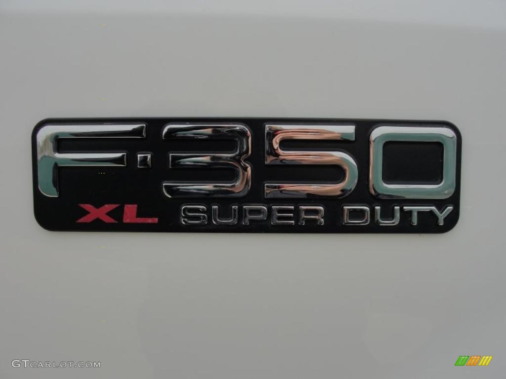 2004 Ford F350 Super Duty XL Crew Cab 4x4 Marks and Logos Photo #46481928