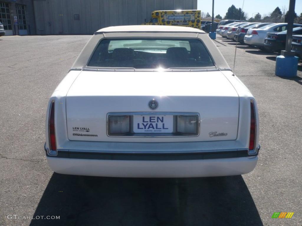 1995 DeVille Concours - White Diamond / Mocha photo #5