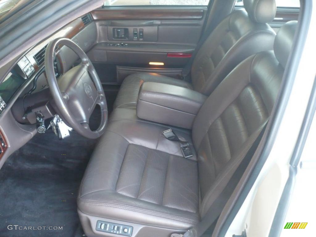 Mocha Interior 1995 Cadillac DeVille Concours Photo #46482035