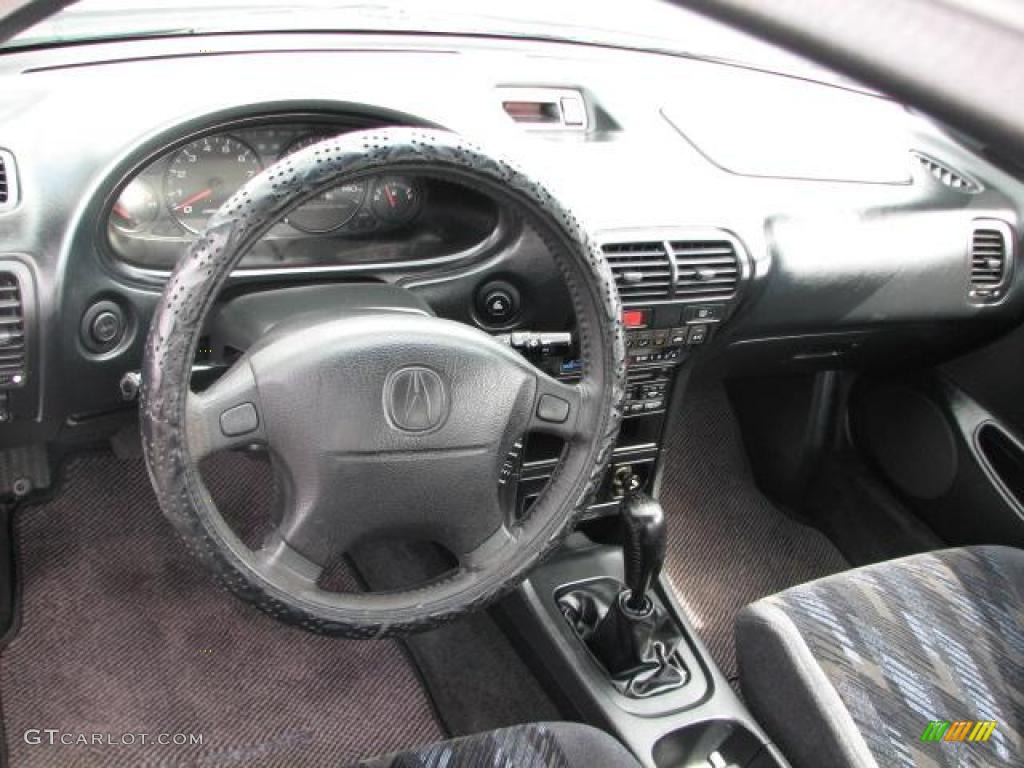 2000 Acura Integra LS Coupe Ebony Dashboard Photo #46482144